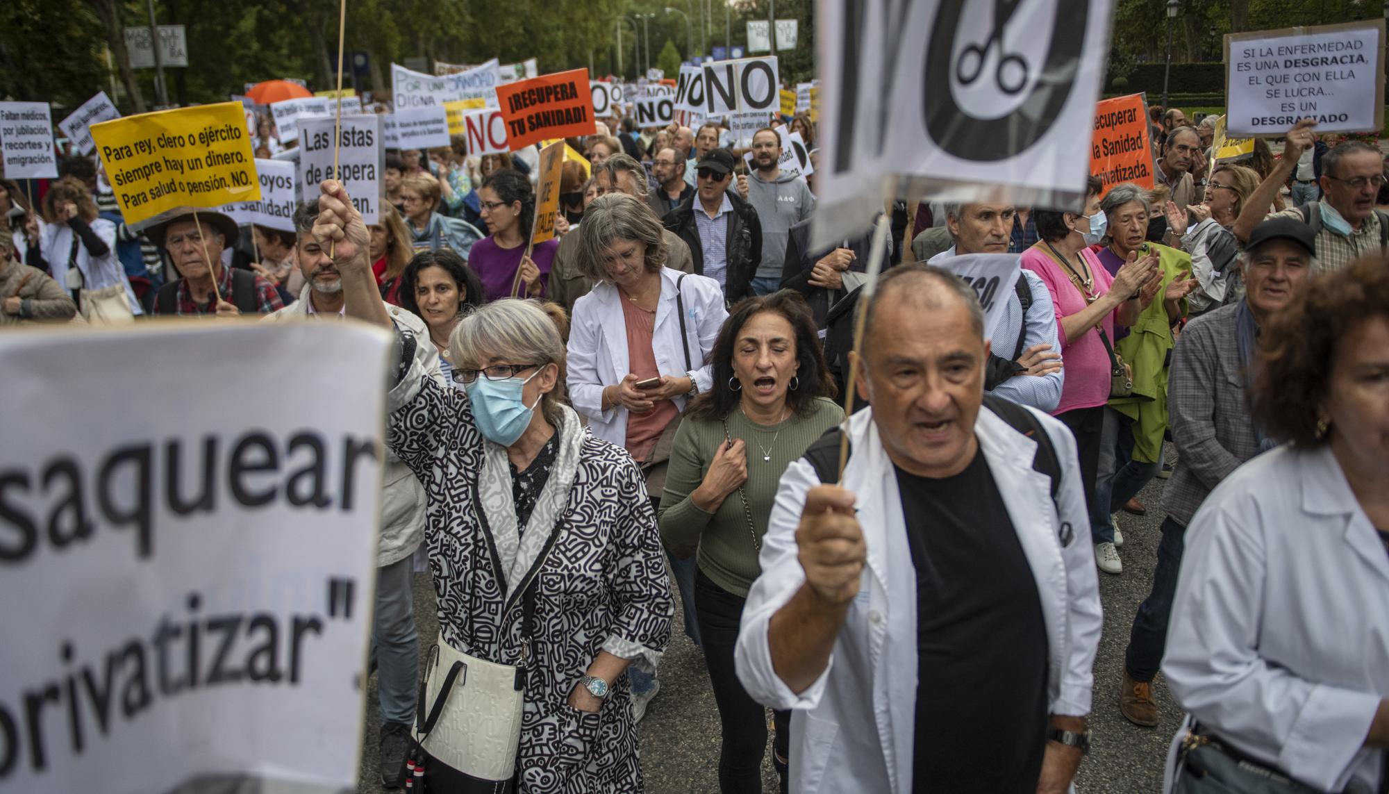 Sanidad Pública Madrid 22 octubre - 22